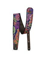 Bizarro Hand Drawn Paisley Guitar Strap