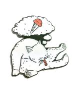 Cat Butt Lapel Pin