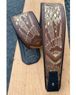 Honky Tonk Gold Rush Guitar Strap