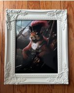 Officer in Charge Squirrel Print