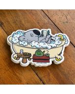 Koala Tea Time Sticker