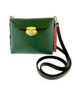 Mod Dot Hunter Green Tall Handbag