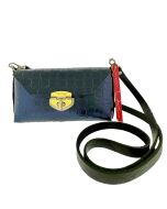 Mod Dot Navy Dazzle Small Handbag