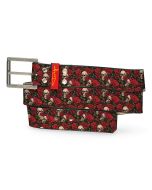Roses & Skulls Belt