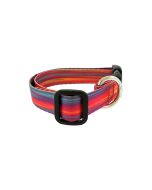 1" Tequila Sunrise Dog Collar - Synthetic