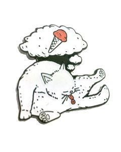 Cat Butt Lapel Pin