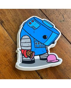 Splat Bot Sticker