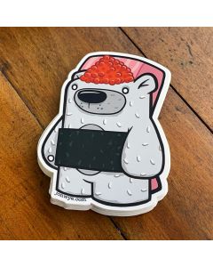 Sushi Bear Sticker